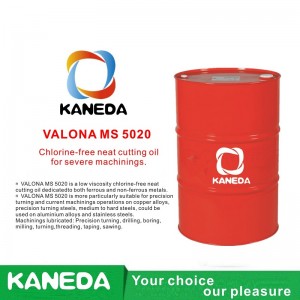 KANEDA VALONA MS 5020 심각한 가공을위한 염소가없는 깔끔한 절삭유.