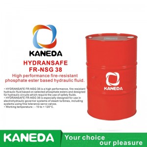 KANEDA HYDRANSAFE FR-NSG 38 고성능 내화성 인산 에스테르 계 유압 액.