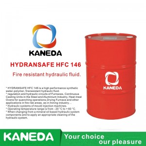 KANEDA HYDRANSAFE HFC 146 내화성 유압 유체.
