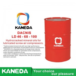 KANEDA DACNIS LD 32-46-68 윤활식 스크류 공기 압축 기용 수소 첨가 분해 미네랄 오일.