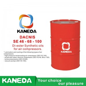 KANEDA DACNIS SE 46-68-100 공기 압축 기용 디 에스테르 합성 오일.